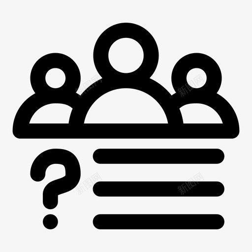 调查在线人员图标svg_新图网 https://ixintu.com 人员 在线 民意调查 调查 问卷调查