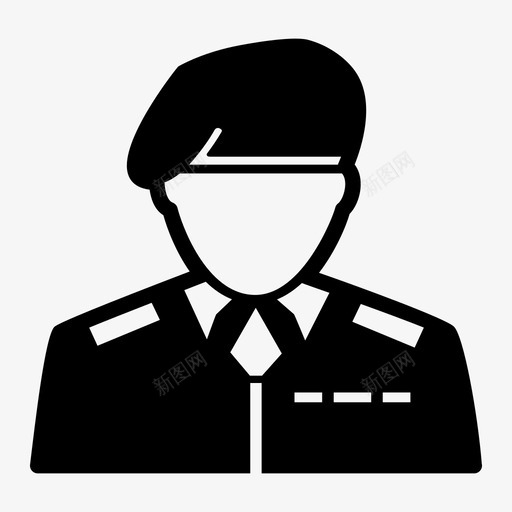 元帅陆军陆军上将图标svg_新图网 https://ixintu.com 人民解放军 元帅 司令部 战略家 陆军 陆军上将
