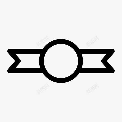 徽章高级促销图标svg_新图网 https://ixintu.com 丝带 促销 徽章 质量 高级