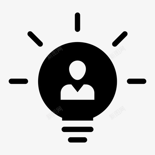 商业理念创新者机遇图标svg_新图网 https://ixintu.com 创新者 商业理念 机遇 解决方案
