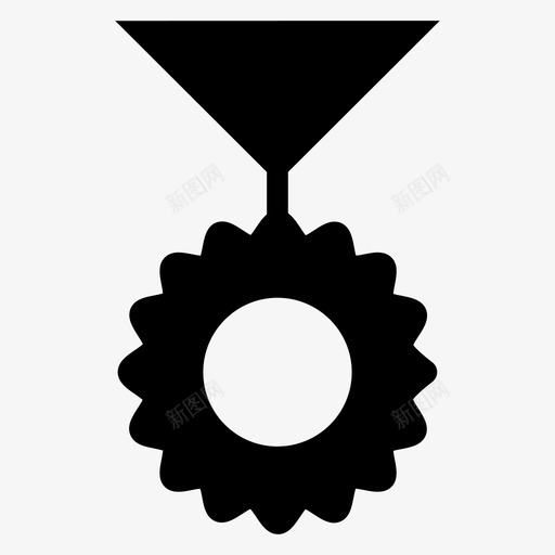 奖励成就第一图标svg_新图网 https://ixintu.com 优胜者 体育 奖励 奖励字形图标 成就 第一