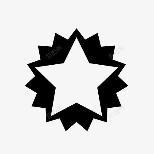 星光闪烁优势新图标svg_新图网 https://ixintu.com 优势 新 星光闪烁 胜利
