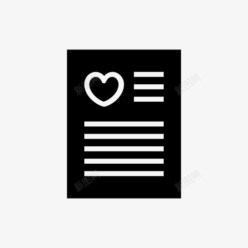 情书感情图标svg_新图网 https://ixintu.com 情书 感情