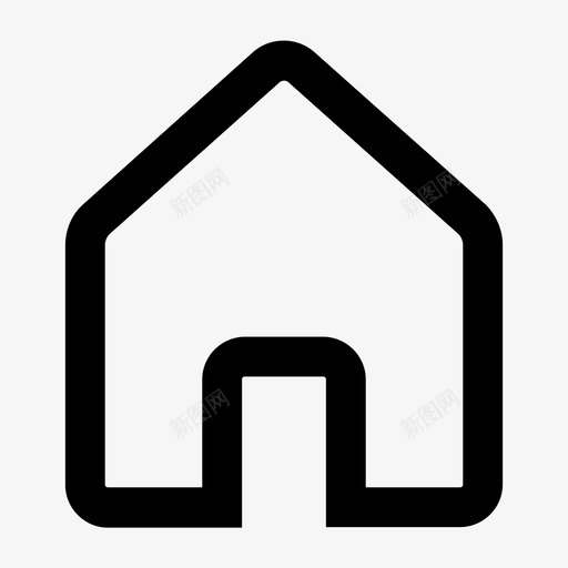 主页基本图标svg_新图网 https://ixintu.com 主页 基本图标