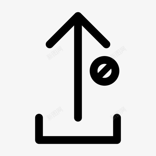 上载块拒绝接口图标svg_新图网 https://ixintu.com 上载块 上载文件 拒绝 接口 用户界面