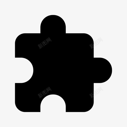 拼图材质ui图标svg_新图网 https://ixintu.com 拼图 材质ui