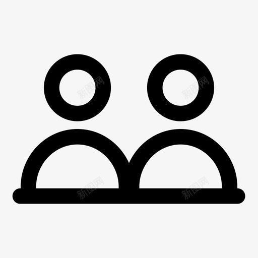 朋友最好的朋友情侣图标svg_新图网 https://ixintu.com 关系 友谊 学习 情侣 最好的朋友 朋友