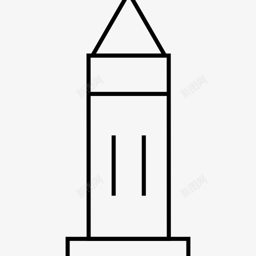 塔林建筑地标图标svg_新图网 https://ixintu.com 地标 塔林 建筑 旅游 纪念碑 首都世界地标线