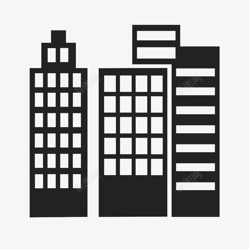 建筑模型svg_新图网 https://ixintu.com 建筑模型 i
