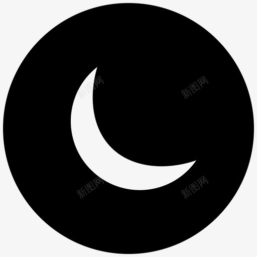 月亮夜晚收藏1图标svg_新图网 https://ixintu.com 夜晚 收藏1 月亮