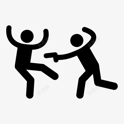 反抗枪战抢劫图标svg_新图网 https://ixintu.com 反抗 打劫 抢劫 枪战