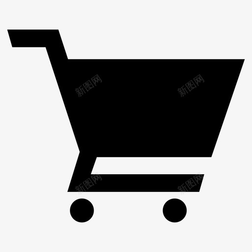 购物车物料基本界面图标svg_新图网 https://ixintu.com 物料基本界面 购物车