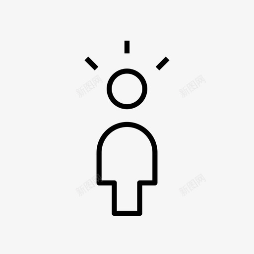 领导企业员工图标svg_新图网 https://ixintu.com 企业 员工 男人 设计公司gapthin 赢家 领导