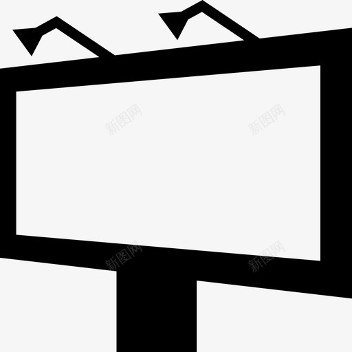大广告牌广告宣传图标svg_新图网 https://ixintu.com 大广告牌 宣传 广告 路线
