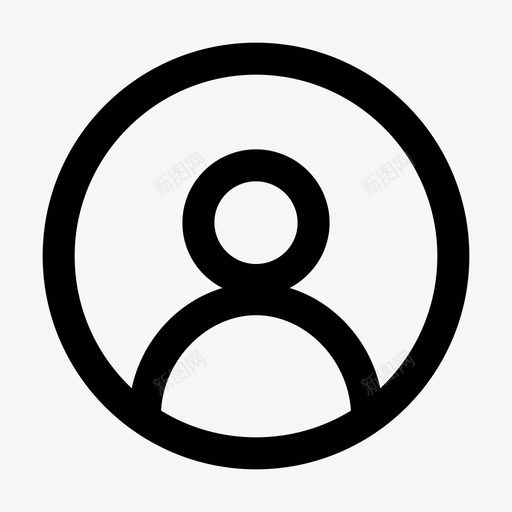 个人资料头像用户图标svg_新图网 https://ixintu.com 个人资料 头像 用户 用户档案