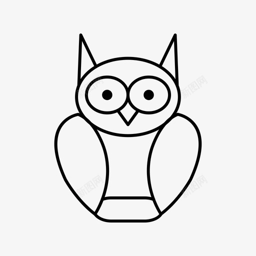 研究生猫头鹰毕业教育2图标svg_新图网 https://ixintu.com 教育2 毕业 研究生猫头鹰