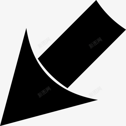 方向左箭头图标svg_新图网 https://ixintu.com 左箭头 方向