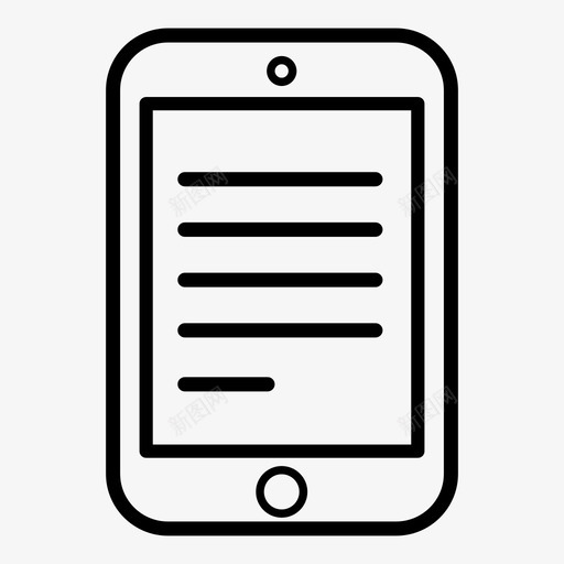 平板电脑设备图标svg_新图网 https://ixintu.com 平板电脑 设备