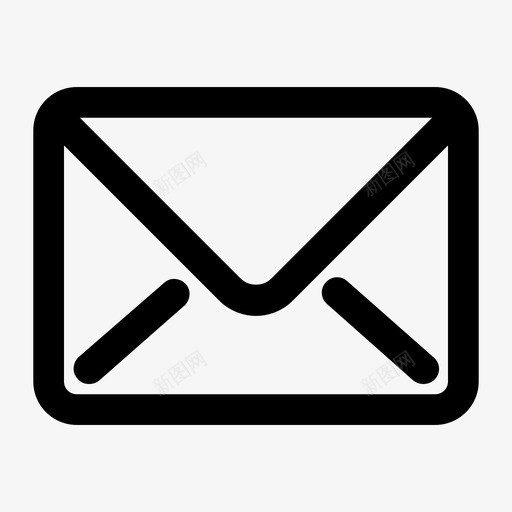 留言电子邮件信件图标svg_新图网 https://ixintu.com 便条 信件 电子邮件 留言
