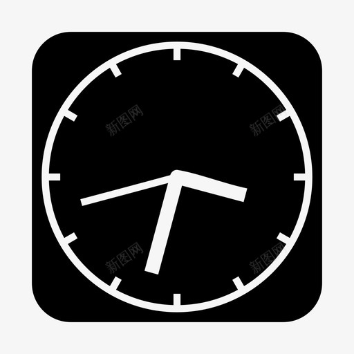时钟快快时间图标svg_新图网 https://ixintu.com 定时器 快 快时间 时钟 等待付款