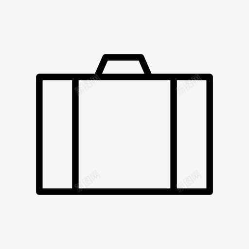 公文包包包业务图标svg_新图网 https://ixintu.com 公文包 包 包业务 包钱 工作 线应用