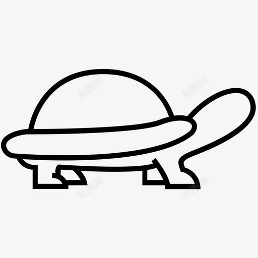乌龟动物森林图标svg_新图网 https://ixintu.com 乌龟 乌龟收藏 动物 宠物 森林