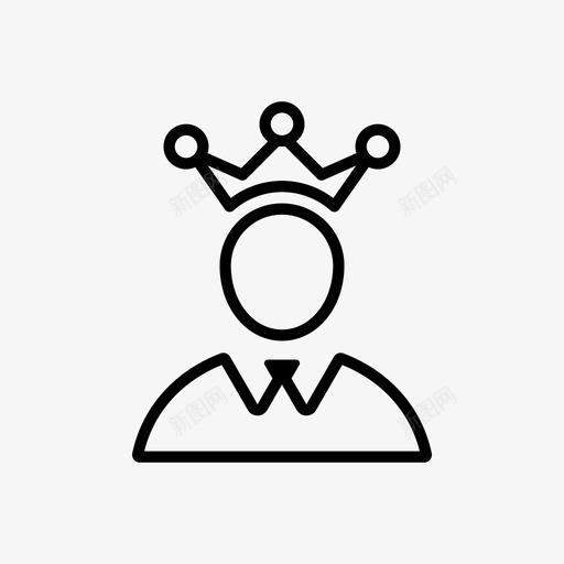 授权皇冠皇帝图标svg_新图网 https://ixintu.com 业务线第01卷 国王 授权 皇冠 皇帝 雇主