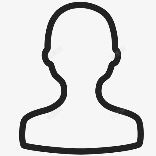 用户_未选择svg_新图网 https://ixintu.com 用户_未选择
