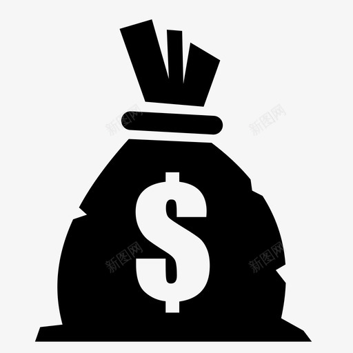 moneybagsvg_新图网 https://ixintu.com moneybag