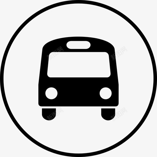 公交车svg_新图网 https://ixintu.com 公交车