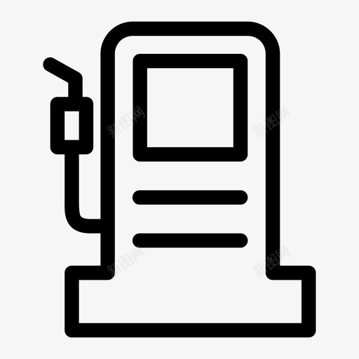 气泵燃料汽油图标svg_新图网 https://ixintu.com 加油站 气泵 汽油 燃料