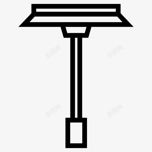 刮板清洗清洁图标svg_新图网 https://ixintu.com 刮板 清洁 清洗