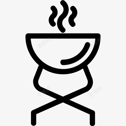 烧烤厨师烧烤烹饪图标svg_新图网 https://ixintu.com 厨师烧烤 烧烤 烹饪 酒店平滑线条图标