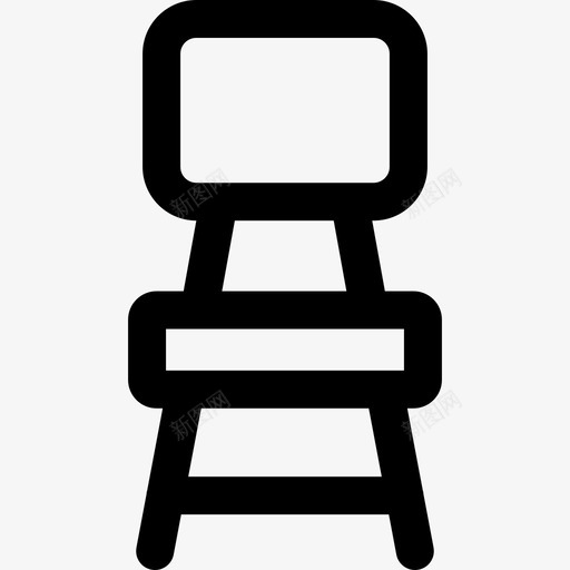 厨房椅家具图标svg_新图网 https://ixintu.com 厨房椅 家具