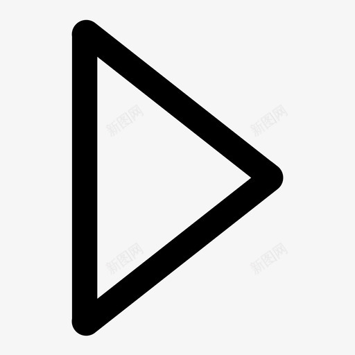 音乐播放线型svg_新图网 https://ixintu.com 音乐播放线型