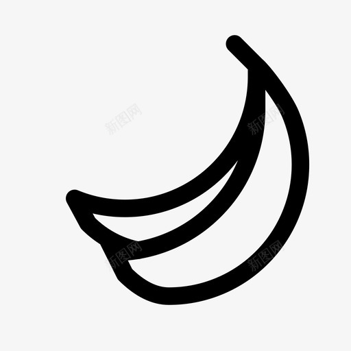 香蕉svg_新图网 https://ixintu.com 香蕉 banana-organicfood-v1-codrops-wojciechzasina