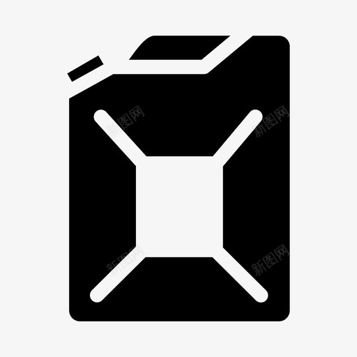 杰里坎燃料天然气图标svg_新图网 https://ixintu.com 天然气 工业 杰里坎 水 燃料