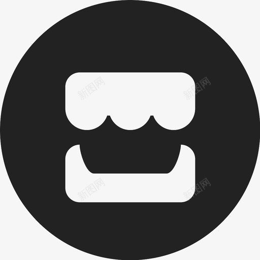 粉丝圈店铺svg_新图网 https://ixintu.com 粉丝圈店铺