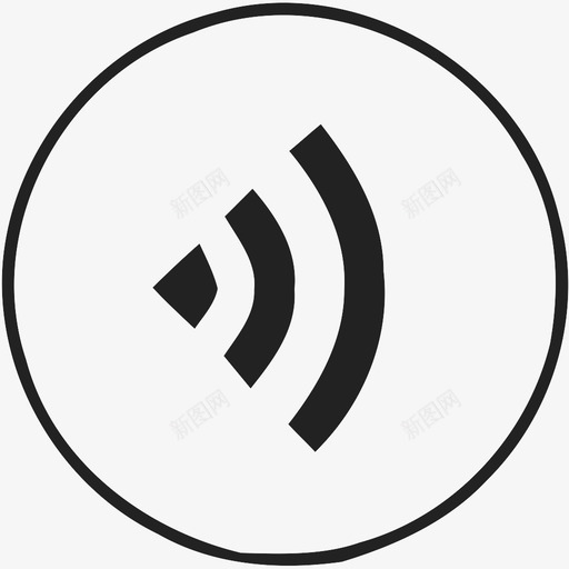 聊天页面 语音svg_新图网 https://ixintu.com 聊天页面 语音
