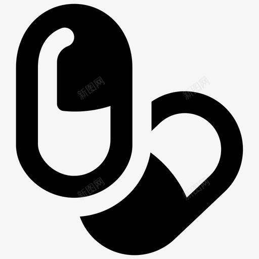 药物药丸单药第三卷图标svg_新图网 https://ixintu.com 单药第三卷 药丸 药物