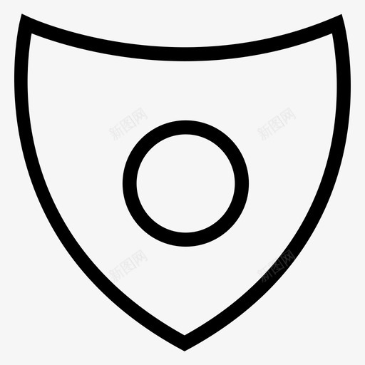 盾奖品保护图标svg_新图网 https://ixintu.com 优胜者 保护 奖励线图标 奖品 安全 盾 运动