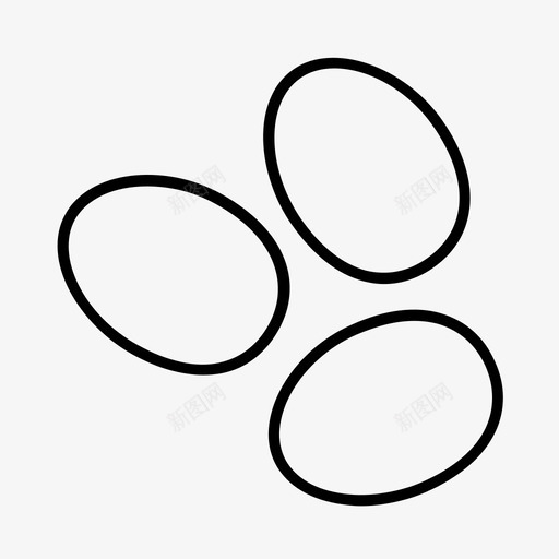 鸡蛋烘焙烹饪图标svg_新图网 https://ixintu.com 乳制品 烘焙 烹饪 配料 鸡蛋