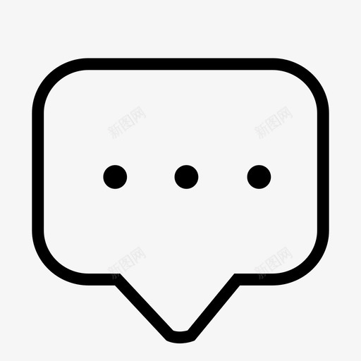 消息svg_新图网 https://ixintu.com 消息 xiaoxi