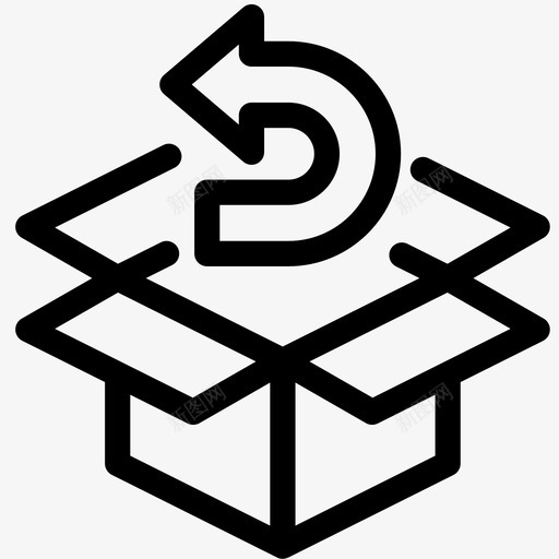 再订购交换产品图标svg_新图网 https://ixintu.com 交换 产品 再订购 商务电子商务物流概要 退款 退货