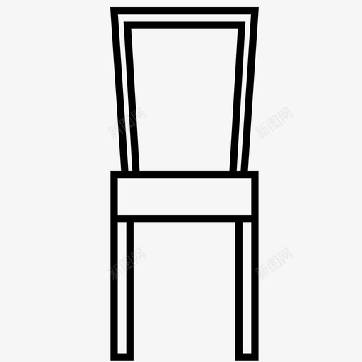 家具椅子沙发图标svg_新图网 https://ixintu.com 家具 家具6个系列 抽屉 桌子 椅子 沙发