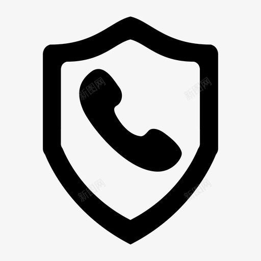 超级电话svg_新图网 https://ixintu.com 超级电话