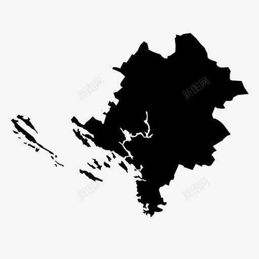 克罗地亚锡贝尼克克宁县伊本尼克宁县图标svg_新图网 https://ixintu.com 伊本尼克宁县 克罗地亚 克罗地亚县 地图 锡贝尼克克宁县