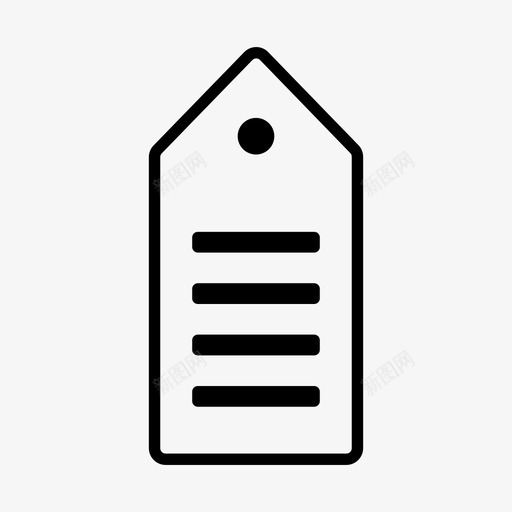 标签类别成本图标svg_新图网 https://ixintu.com 价格 定价 成本 标签 生命笔记 类别