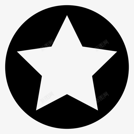 等级徽章最爱图标svg_新图网 https://ixintu.com 奖励字形图标 徽章 排名 星级 最爱 等级 质量