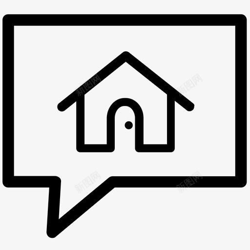 家庭聊天群组家庭图标svg_新图网 https://ixintu.com 家庭 家庭聊天 成员 群组